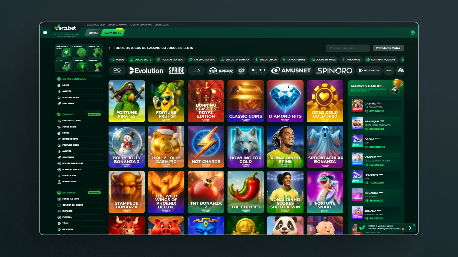 imagem Cassino VeraBet