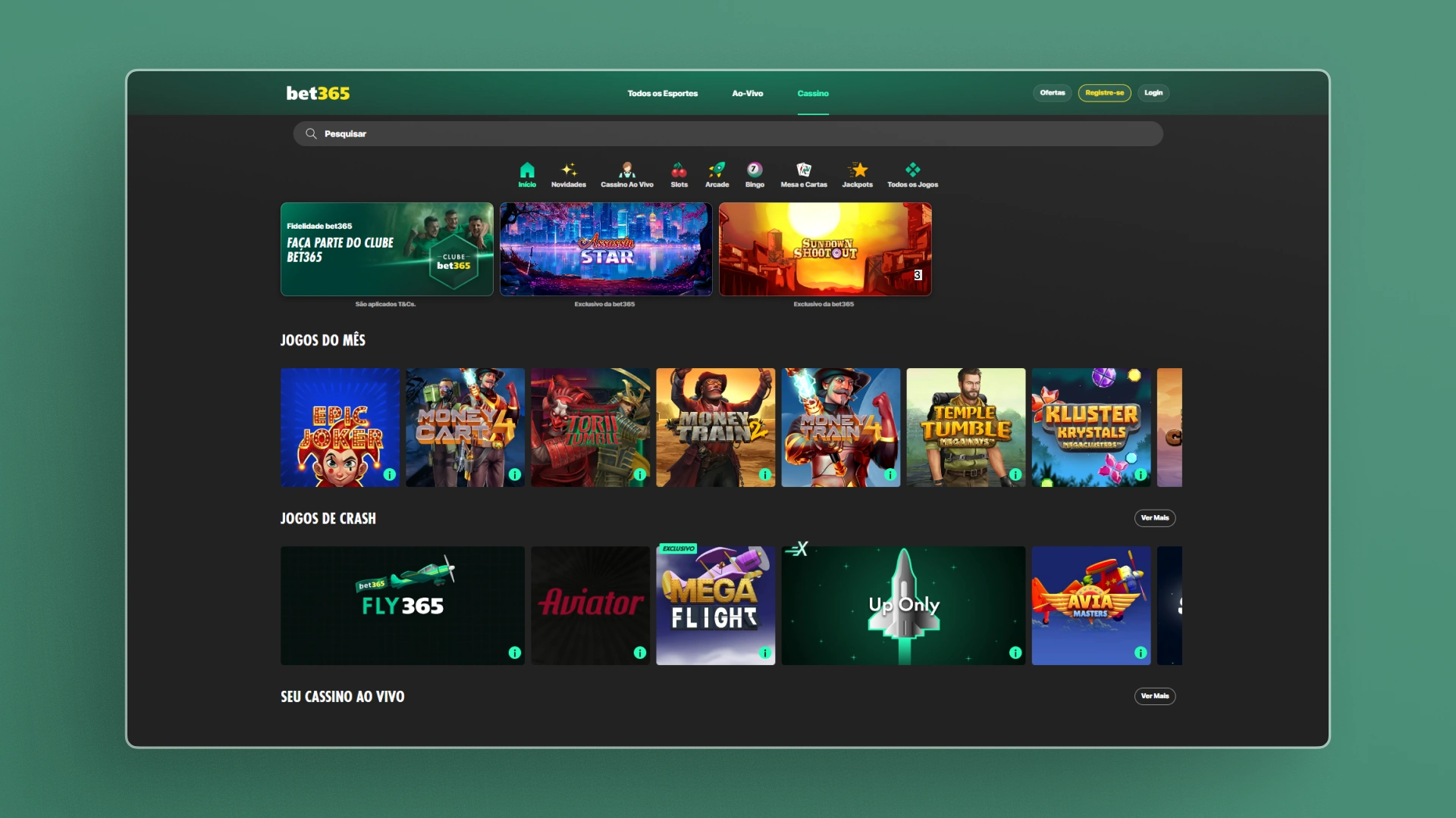 imagem Cassino bet365
