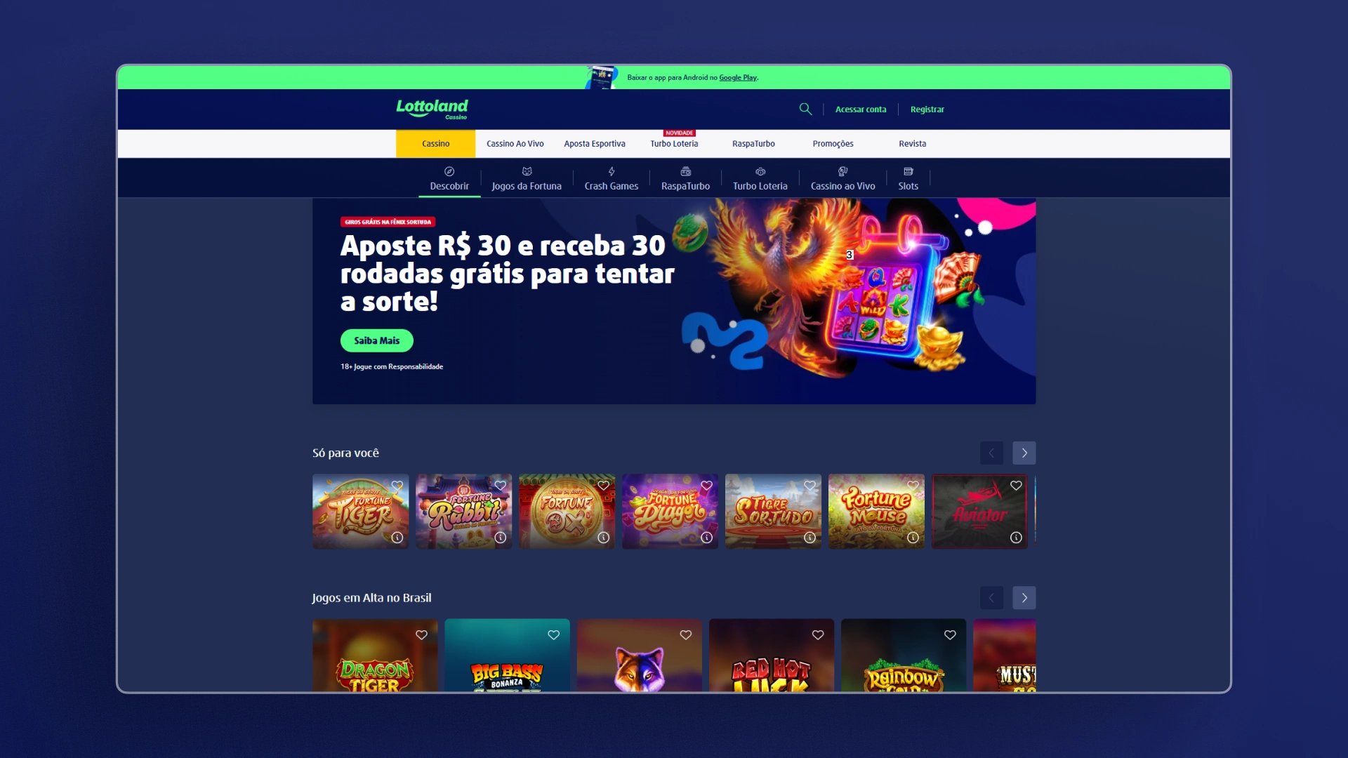 imagem Cassino lottoland