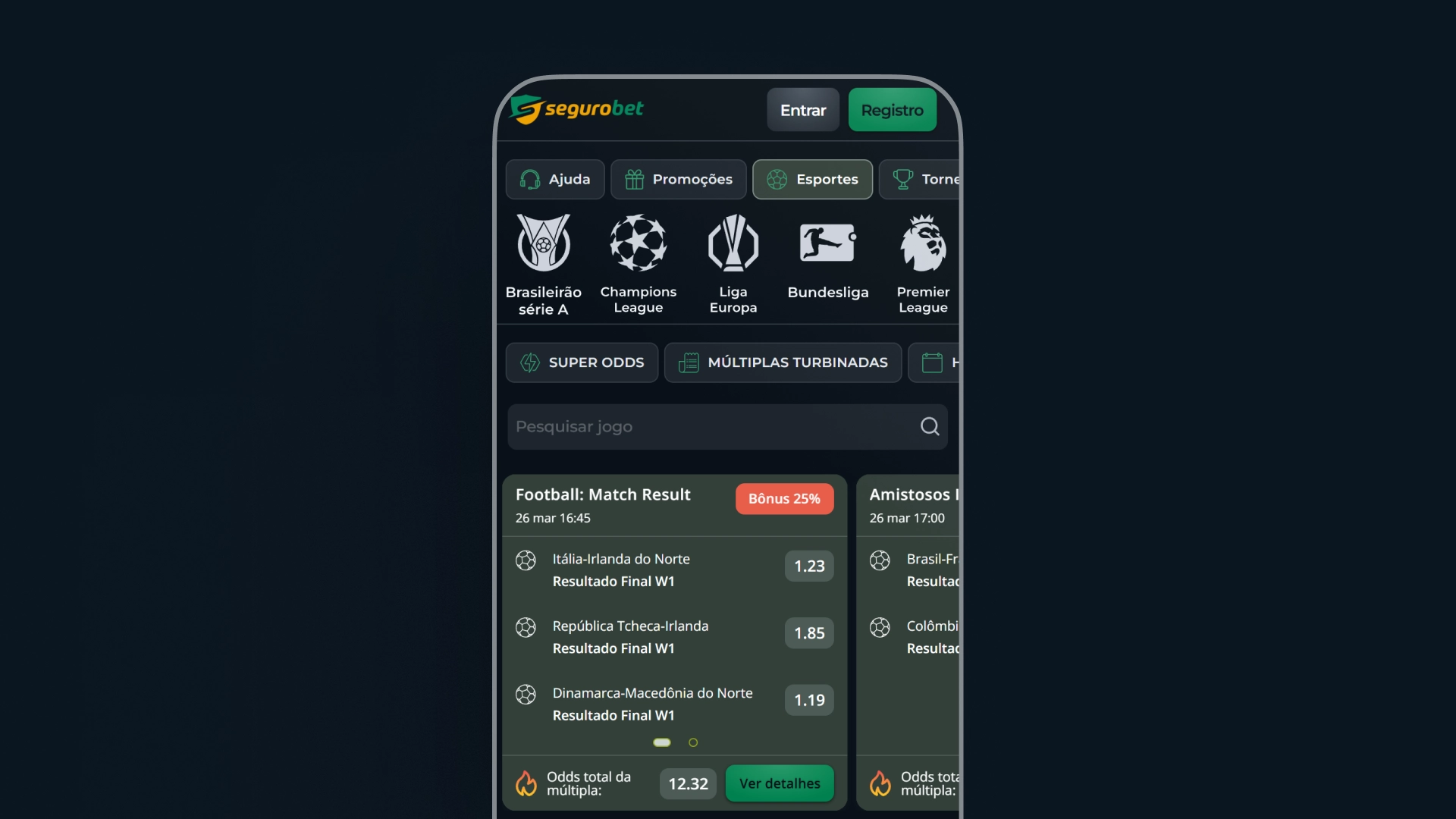 imagem app SeguroBet
