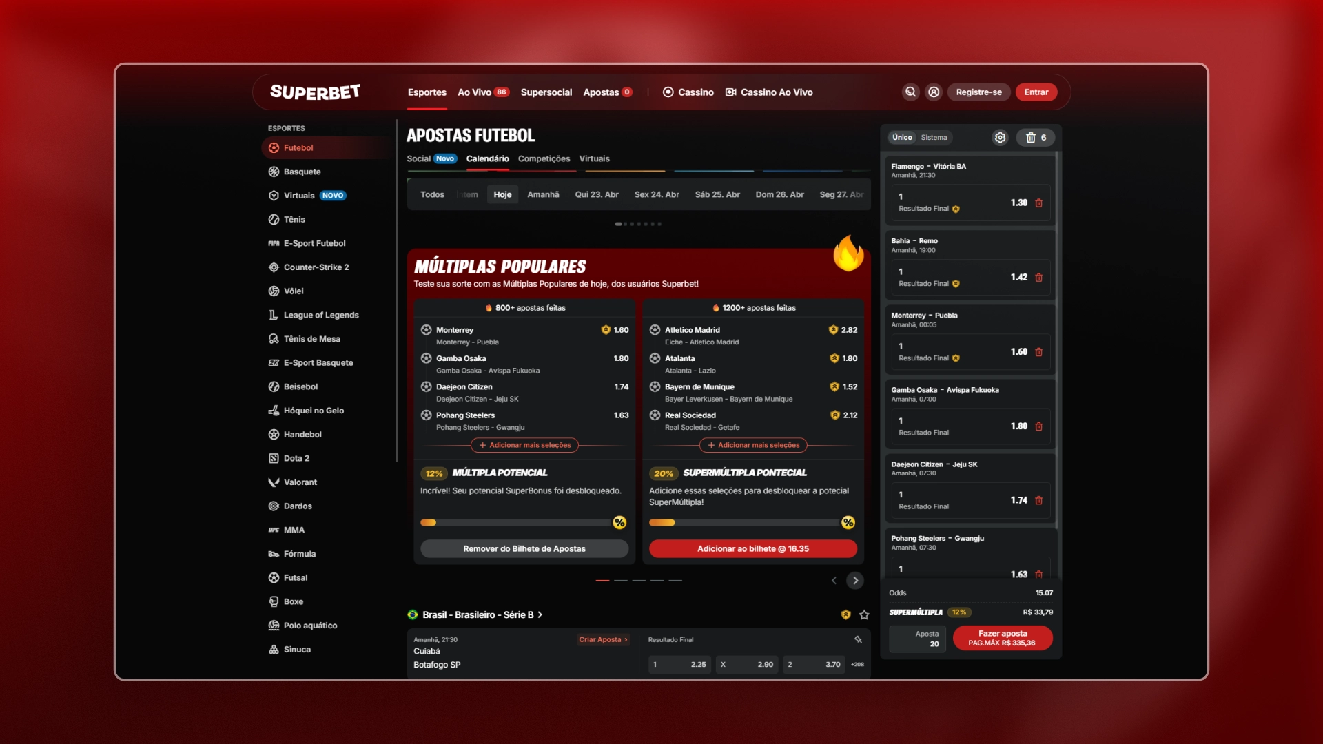 imagem captura Superbet