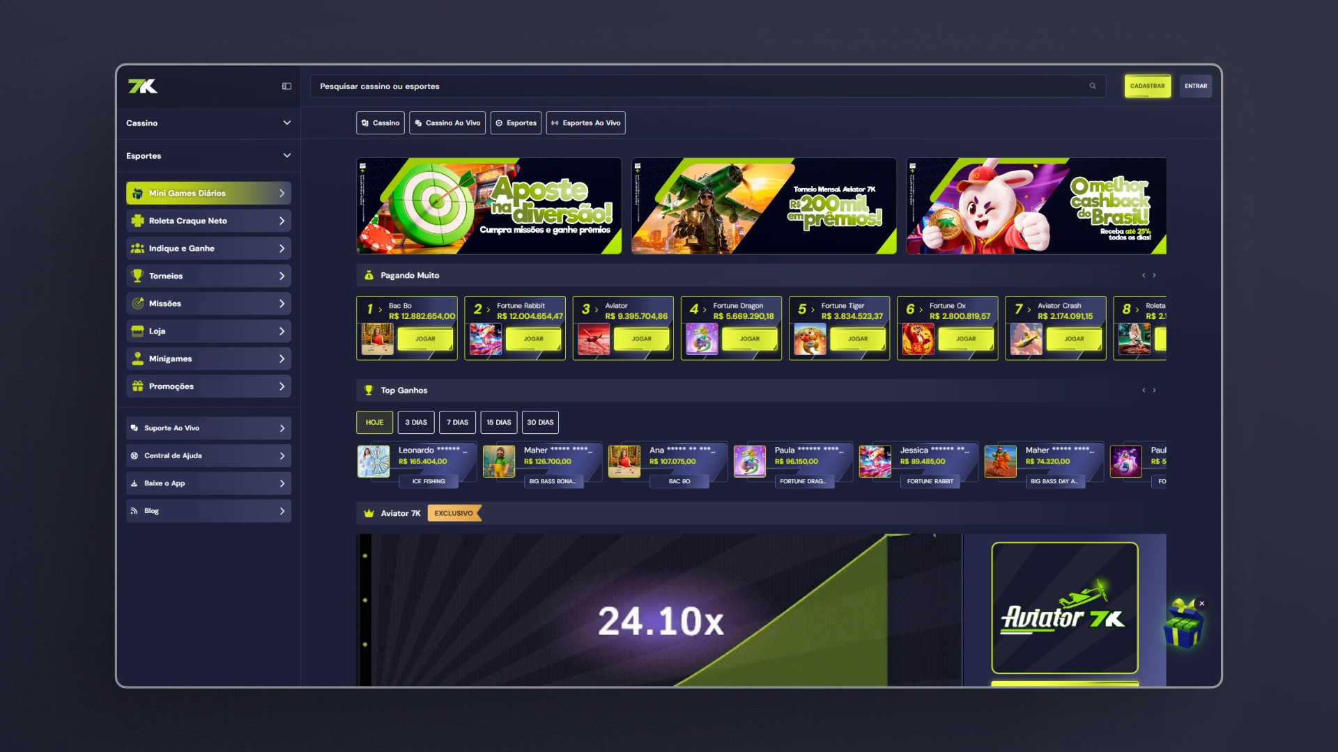 imagem home 7kbet
