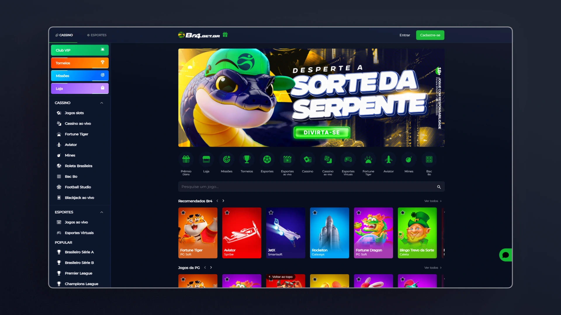 imagem home Br4Bet