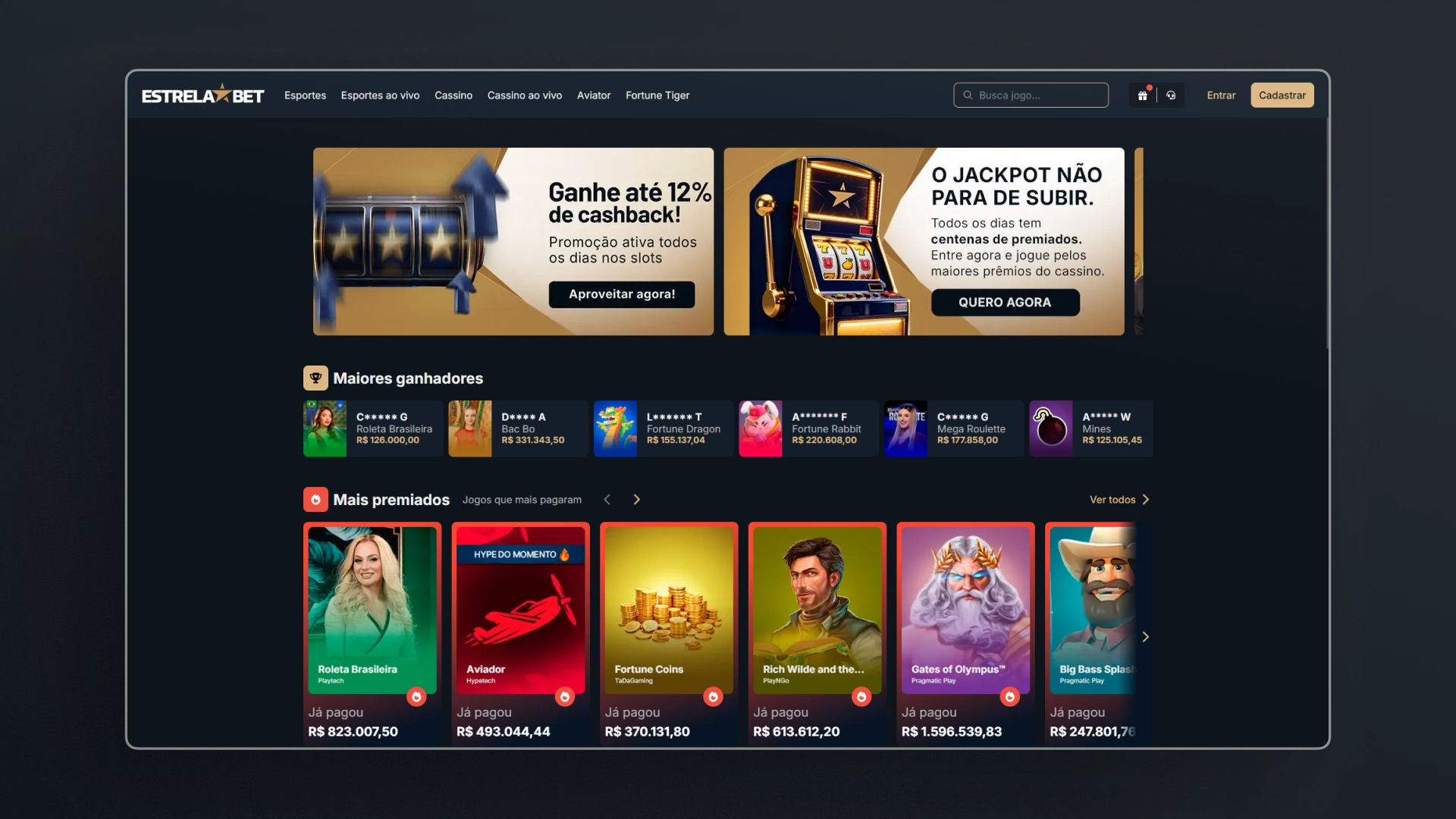 imagem home EstrelaBet