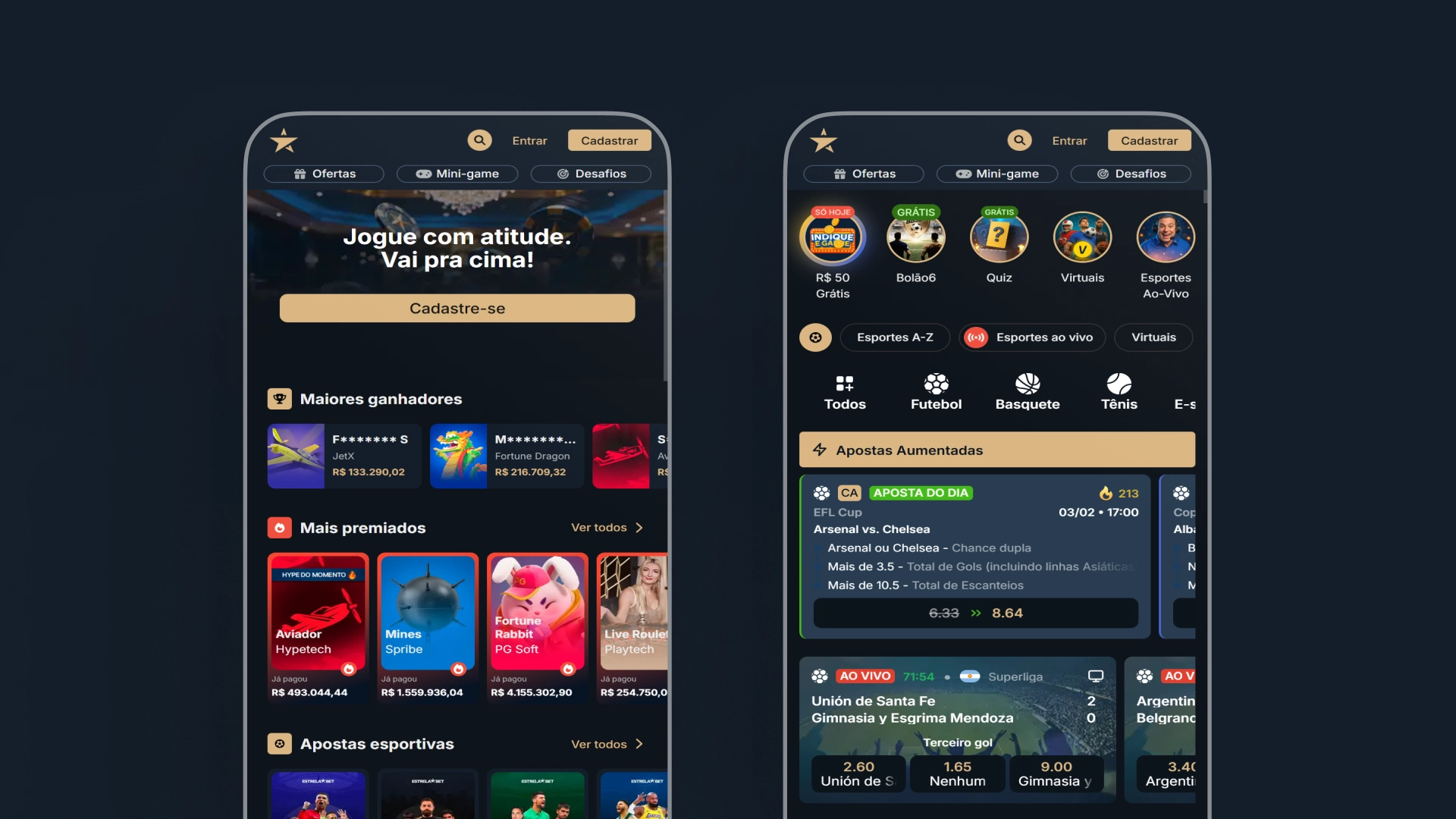 imagem mockups estrelabet