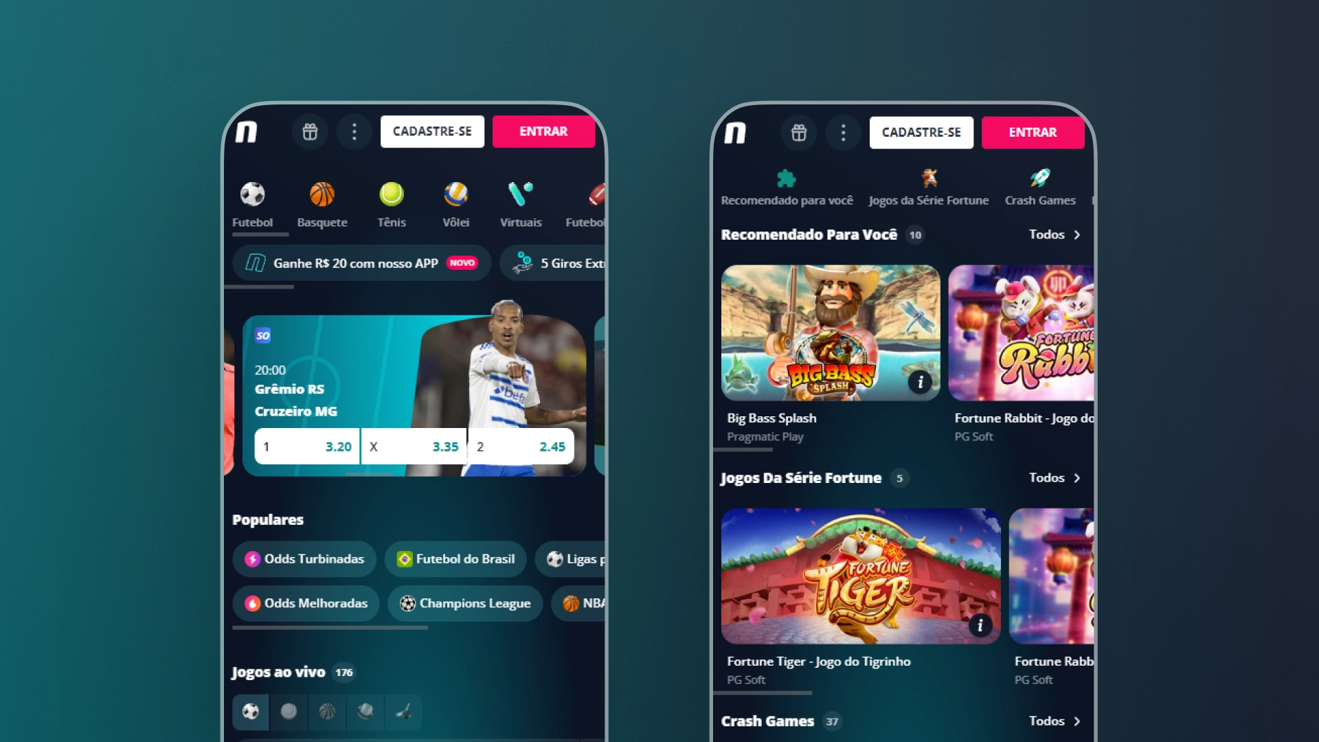 imagem mockups novibet