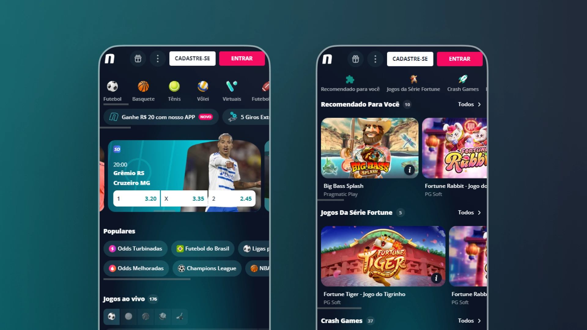 imagem mockups novibet
