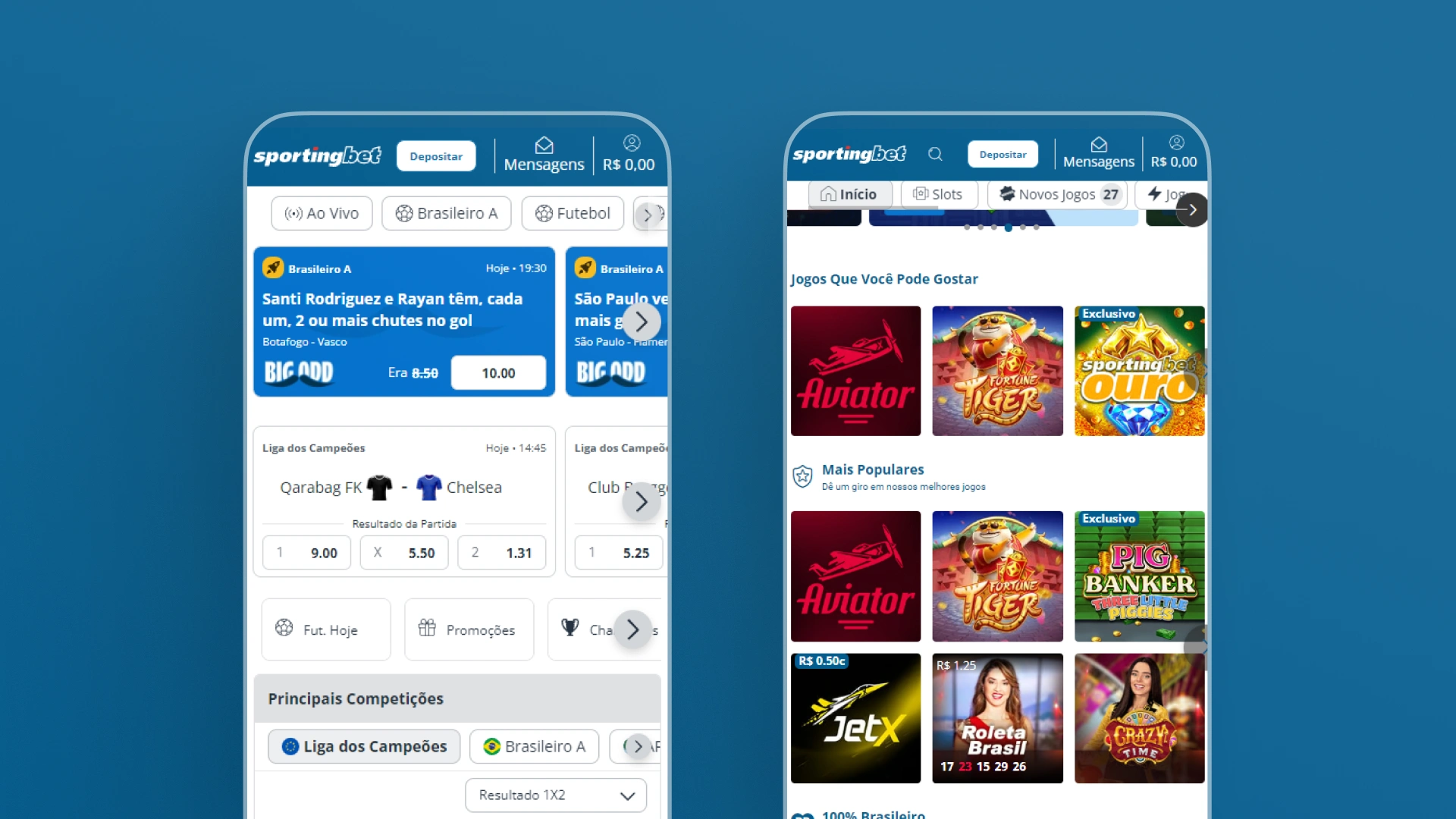 imagem mockups sportingbet